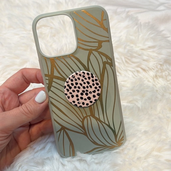 heyday | Botanical iPhone 13 Pro Max/iPhone 12 Pro Max Case Popsocket - Picture 2 of 11